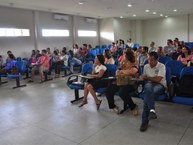 Público envolveu  servidores técnicos,  coordenadores de curso e diretores de unidades acadêmicas