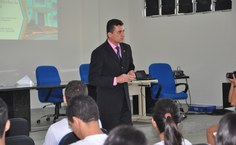 Tenente-coronel Carlos Luna falou sobre as mudanças de concepções do sistema encarcerário com o Núcleo Ressocializador