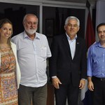 Reitor recebe representante do Universia Brasil