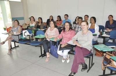 Os técnicos em saúde participam da capacitação