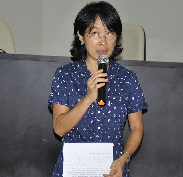 Professora Leiko Asakura, coordenadora de extensão da Fanut