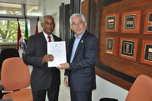 Wellington Pereira recebe termo de posse como corregedor da Ufal