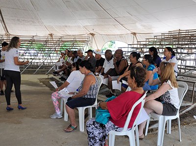 O público presente à Nutrifeira