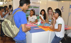 Atividades nos estandes proporcionam o conhecimento