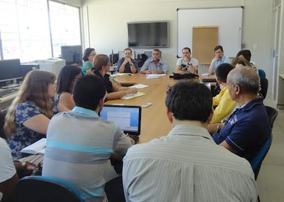 Reunião na Cied com coordenadores da Capes