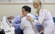 Médicas envolvidas na pesquisa determinam o ponto de corte do equipamento para estimativa do grau de fibrose hepática