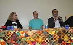 Diretor do Cedu, Cezar Nonato, dá as boas-vindas aos participantes