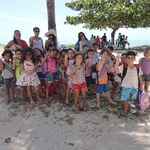 Núcleo de Desenvolvimento Infantil promove dia na praia e leva alunos a aprenderem brincando