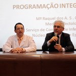 Reitor da Ufal saúda os primeiros servidores da Ebserh no Hospital Universitário