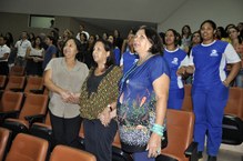 Culto emocionou aos presentes