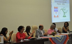 Mesa de honra abre a programação comemorativa aos 40 anos do curso de enfermagem