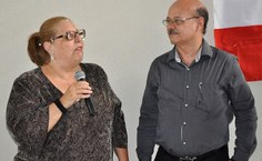 Diretores do Igdema, emocionados e felizes com a inauguração das novas instalações da Unidade
