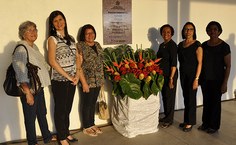 Cerimonial e representantes de Pró-reitorias estiveram presentes à solenidade