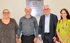 Reitor entrega novo prédio de Geografia