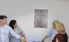 Reitor inaugura bloco de salas de aula no ICBS