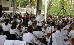 Apresentação foi regida pelo maestro Nilton Souza