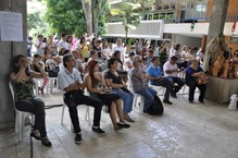 Comunidade acadêmica prestigiou apresentação musical