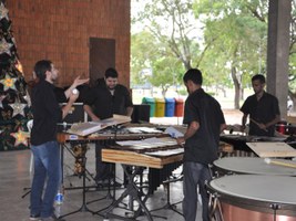 Percufal dá continuidade às celebrações de Natal no campus