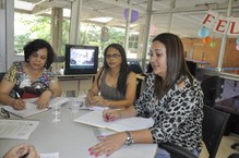 Professoras Jovania  Silva e Sandra Taveiros são as responsáveis pelo curso em Maceió e Arapiraca, respectivamente