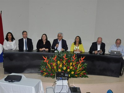 Reitor Eurico Lôbo faz abertura oficial do Seminário