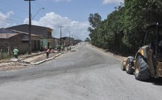 Trabalhadores retomaram o serviço na avenida Paulo Holanda