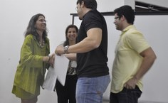 Pró-reitora da Propep entregou os certificados