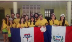 Equipe da Ufal em uma das escolas cearenses