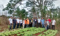 Estudantes do Ceca em aula de campo