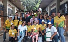 Turma de alunos do Ceca