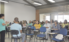 Regina Coeli apresenta os alunos que fizeram as propostas para o bosque