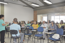 Regina Coeli apresenta os alunos que fizeram as propostas para o bosque