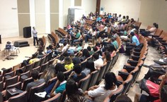 Alunos participaram das discussões