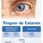 Hospital Universitário amplia triagem para diagnóstico da catarata