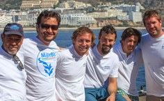 Pesquisador da Ufal com outros integrantes da expedição