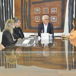 Reitor discute situação das agências bancárias no Campus