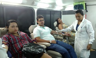 Campanha de doação de sangue mobiliza comunidade no campus