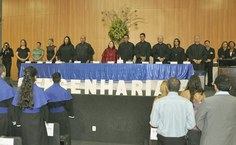 Cerimônia da primeira colocação de grau do Campus do Sertão