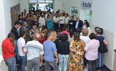 Sociedade prestigia solenidade de inauguração da Edufal