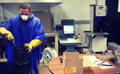 Grupo coletou pedaços do asfalto para analisar sua qualidade em diferentes temperaturas