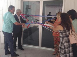 Reitor inaugura novos espaços no Instituto de Ciências Biológicas e da Saúde