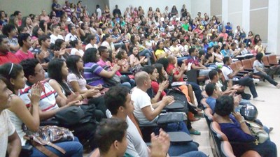 Evento recepcionou os 300 novos alunos selecionados no edital deste ano