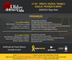 Envio de fotos, relatos e questionário: Participe do Ato Ufal em Defesa da Vida