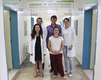 Equipe da Unidade de Reumatologia do HU