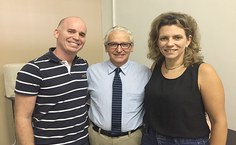 Professores Dimas José da Paz Lima, Gerald Hammond  e Ísis Figueiredo