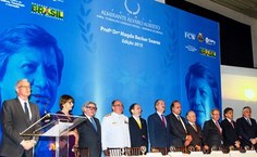 Mesa da cerimonia de posse (Foto do portal da ABC)