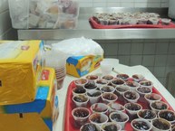 Residência Universitária recebe quites de lanche para o período noturno