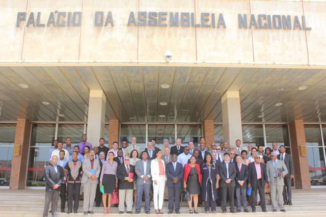 Participantes do evento realizado em Cabo Verde