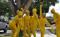 Grupo se apresentou de forma lúdica