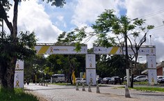 Ufal no Maio Amarelo: aviso também está na entrada do Campus A.C. Simões
