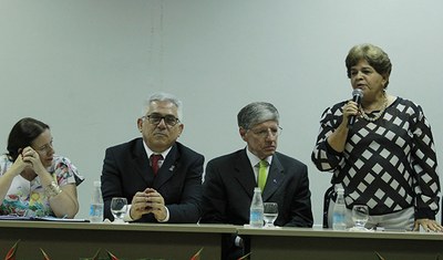 Reitora honorária também destacou parceria da Ufal com a Secretaria Municipal de Educação